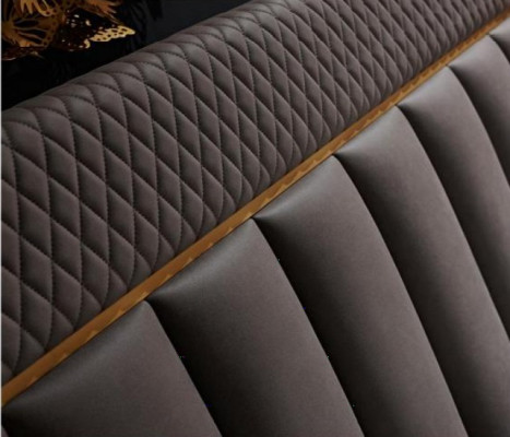 Ložnice Kompletní postel 2x Noční stolek 3dílný set Design Luxus Kompletní sady