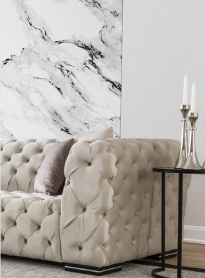 Chesterfield polstrovaná pohovka Rozkládací pohovka Sada čalounění Luxusní rohové pohovky Nové