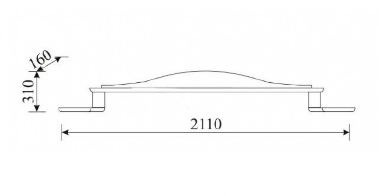 Klasický koloniální nástavec pro šatní skříň z masivního dřeva s rámem, nový.