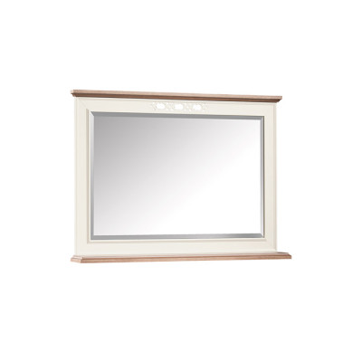 Zrcadlo s dřevěným rámem Velké zrcadlo na zeď Klasické designové zrcadlo Model FL-L3
