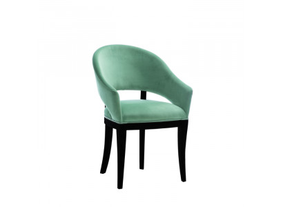 Luxus design čalouněný židle židle sedadlo opěradlo kancelář dřevo kancelář jídelna