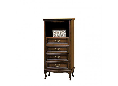 Klasická komoda Vysoká skříň Sideboard Šatní skříň Komodový skříň - Model W-Ksz
