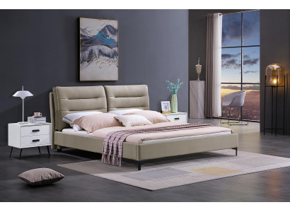 Nábytek postele manželská postel ložnice luxusní manželská postel Beige hotelové vybavení