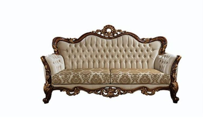 Klassische Sofagarnitur Wohnzimmer Sofa Couch Möbel einrichtung 3+1 Sitz