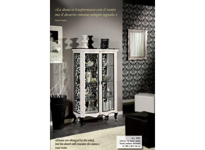 Luxus dřevěná vitrína design skříně bílé italské nábytek nový skříň