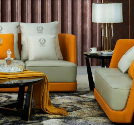 Luxusní sedací souprava 3+2+1 souprava Design Sofa Potahová pohovka Pohovka Moderní Nová