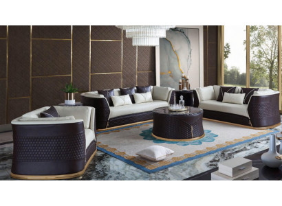 Sofa set 3 + 2 + 1 seater Design Sofa Upholstered Couch Modern Luxury new