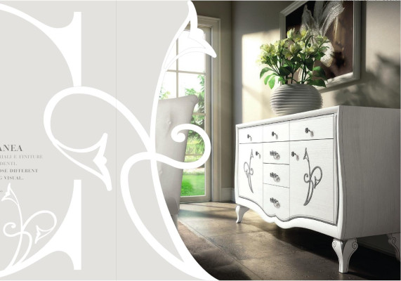 Komoda Skříň Skříně Designer Luxus Dřevěné Skříňky Moderní Nové
