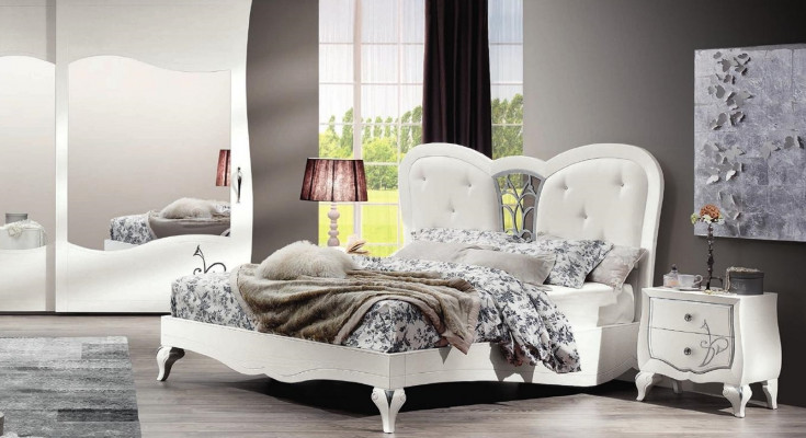 Postel Polstern Design Luxus Dvoulůžkové hotelové postele Ložnice Postele dřevěného rámu