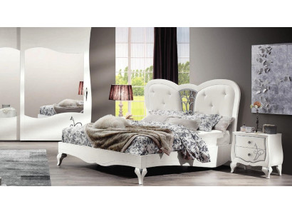 Postel Polstern Design Luxus Dvoulůžkové hotelové postele Ložnice Postele dřevěného rámu