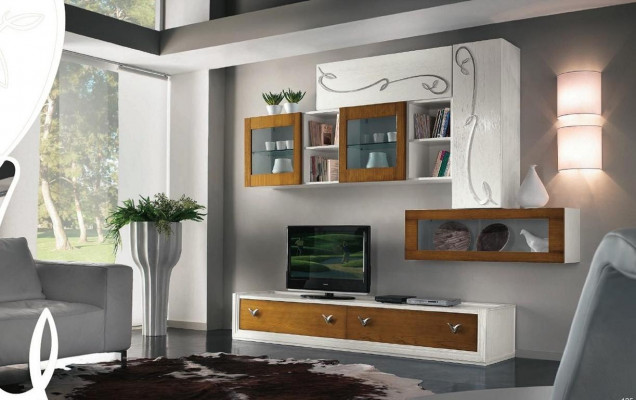 TV stěna obývací stěna obývací nábytek luxus RTV obývací stěny skříň polic.