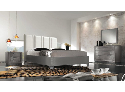 Luxusní sada ložnice postel noční stolek komoda zrcadlo skupina souprava Nová 5dílná.