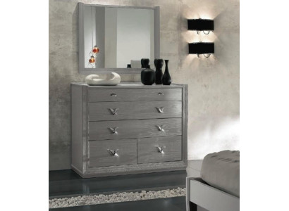 Komoda Dřevo Designer Komody Skříň Regál Moderní Sideboard Komodní skříň
