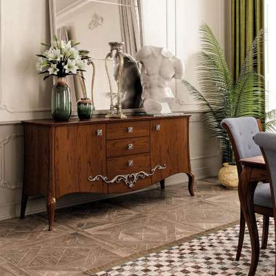 Komoda zásuvky dřevo Komody obývací pokoj Sideboard skříň skříně masivní