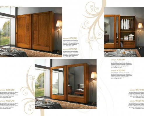 Šatník Skříň Posuvné dveře Skříně Moderní Nábytek Ložnice Itálie
