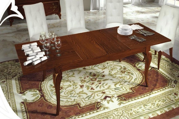 Stůl jídelní stůl rozkládací dřevěný stůl moderní design jídelna luxus nábytek