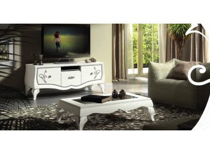 rtv Lowboard skříň Sideboard skříň televize Dřevo Moderní Komoda Design Nábytek Nový