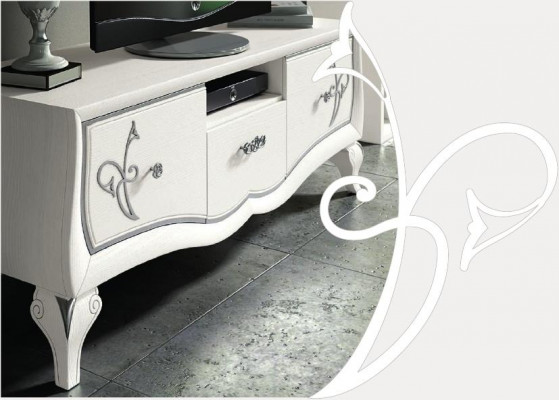 Luxus nízká TV skříň rtv komoda skříň Sideboard skříň TV dřevo Moderní design Kommode Nový