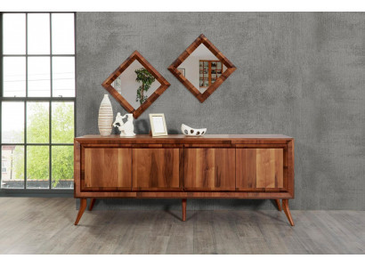 Sideboard, komoda, servisní stolek, komody, skříň, komody, hnědá, luxusní xxl 200 cm, nové