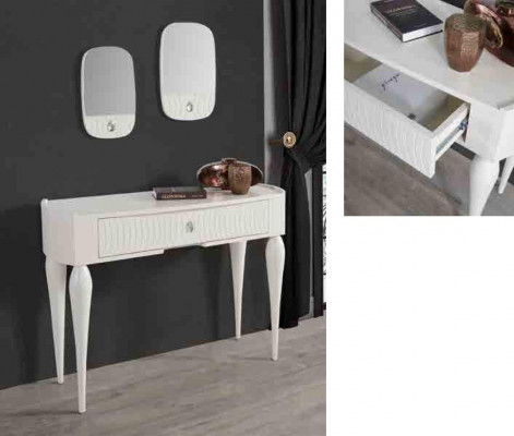 Sideboard Konzolový stolek Dřevěné postranní stolky Stěnový stolek Konzolový nábytek Konzole 110 cm