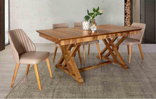 Jídelní židle Textilní design Luxus křeslo Polstrování Židle 1x Křeslo Nábytek