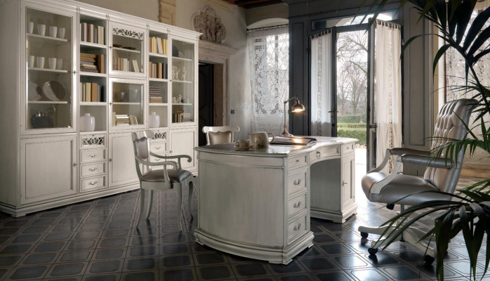 Regál knih Regál kancelářská skříň Skříně na dokumenty Italský design nábytek zařízení.