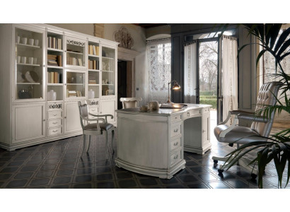 Regál knih Regál kancelářská skříň Skříně na dokumenty Italský design nábytek zařízení.