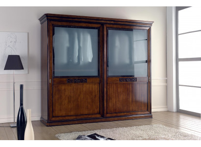 Ložnice Skříň se posuvnými dveřmi Skříň Zrcadla Skříně na oblečení Luxusní nábytek Nový