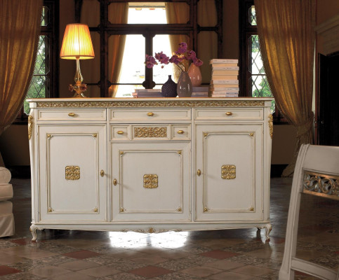 Komoda Vitrína Skříň Vinný skříň Regál Skříně Venkovská Anrichte Vitrína