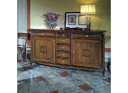 Komoda Sideboard Komody Skříň Nábytek Bufet Masivní dřevo Skříně Itálie