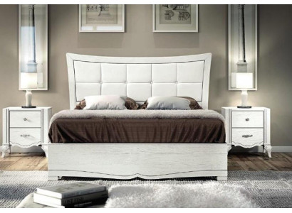 Schlafzimmer postel noční stolek postele dřevo sada moderní noční stolky 3dílný set.