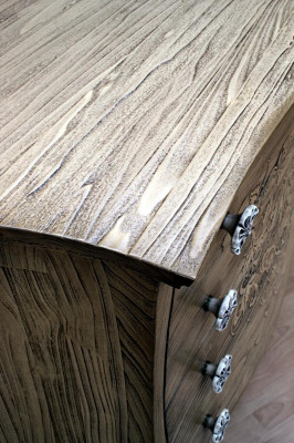 Komody Dřevěné skříně Výčep Nábytek Luxus Komoda Sideboard Skříň Itálie