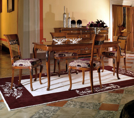 Jídelní stoly nábytek 110x110cm stoly dřevo Pokoj Design jídelní stůl dřevo stůl Klasický