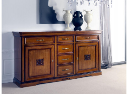 Komoda šuplíky dřevo komoda obývací pokoj sideboard skříň skříně masivní nový
