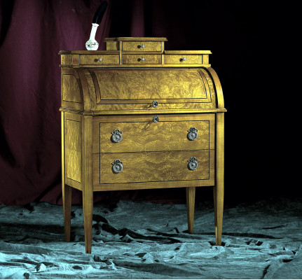 Luxus Komoda Vysoká Skříň Komody Sideboard Skříně Dřevo Italský Nábytek Nový