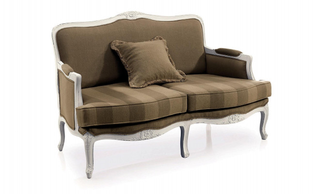 Design Polster Textil Sofas Couchen neues Doppelsofa Luxus Sofa 2 Sitzer Möbel  Návrh čalouněných textilních pohov 2-sedaček.