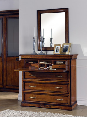 Sideboard Kommode Anrichte Sideboards Massiv Holz Schrank Möbel Kommoden Braun Komoda Skříňka Skříň Skříně Masivní dřevo Nábytek Komody Hnědá