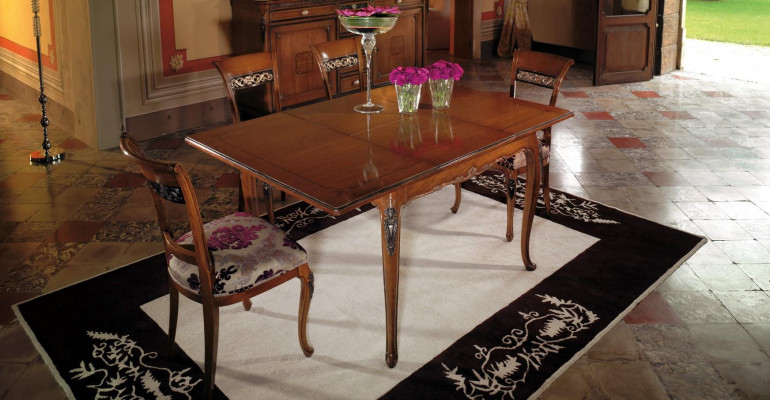Jídelní stoly nábytek 110x110cm stoly dřevo Pokoj Design jídelní stůl dřevo stůl Klasický
