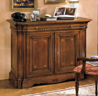 Komoda Vysoká Skříň Příborník Nízký Panel Komody Design Luxusní Skříně Dřevo