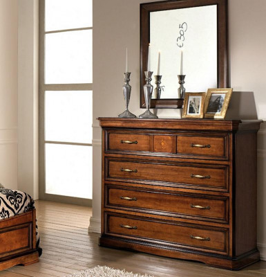 Komoda Sideboard Skříň Dřevo Komody Italský nábytek Zařízení Skříně