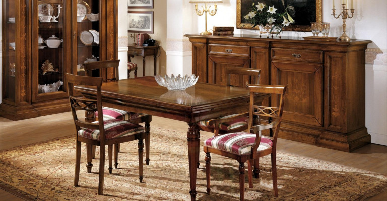 Jídelní stůl Dřevo Jídelní stoly Jídelní stoly Stůl Design Dřevo Luxus Nábytek Itálie