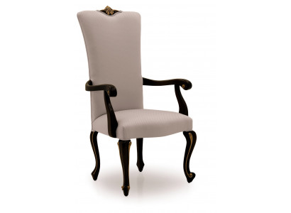 Jídelní stůl Designer dřevo Moderní židle hnědá Luxus židle Křesla Beige