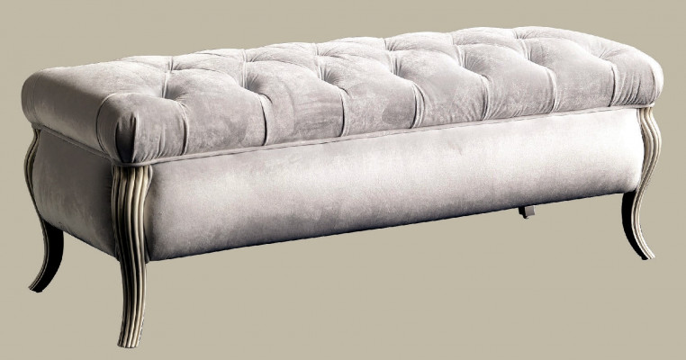 Chesterfield design taburet ovální polštář stolička nábytkový polštářový stolička