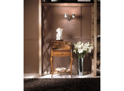 Art Deco Magic Sekretářský stůl Domácí kancelář Century psací stůl Sekretářská skříň