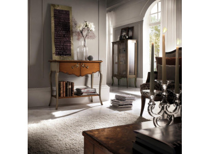 Konsole Stůl Konzolní stoly Nábytek Dřevěná konzole Telefonní Přistavený Italský