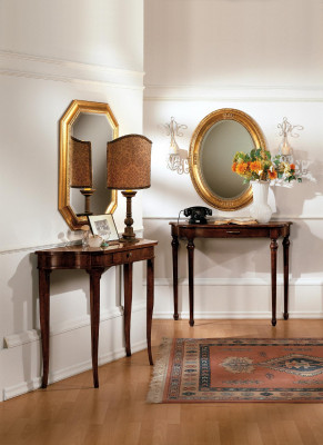 Konzolový stůl Design Dřevo Stůl Konzole Konzolové stoly Luxusní Stoly Sideboard