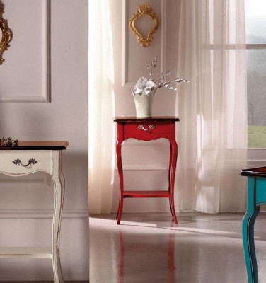 Konsole Stůl Konsolové Stoly Nábytek Dřevěná Konzola Telefonní Přistavený Italský