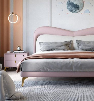 Design Luxus manželská postel v hotelu 180x200 cm Nová luxusní ložnice