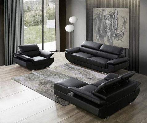 Multifunkční sedací souprava 3+2 místná sada designové pohovky čalouněné gauči
