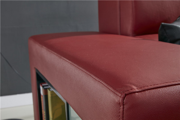 Pohovka obývací krajinná sedací souprava Design Moderní Sofa U-Forma Kůže